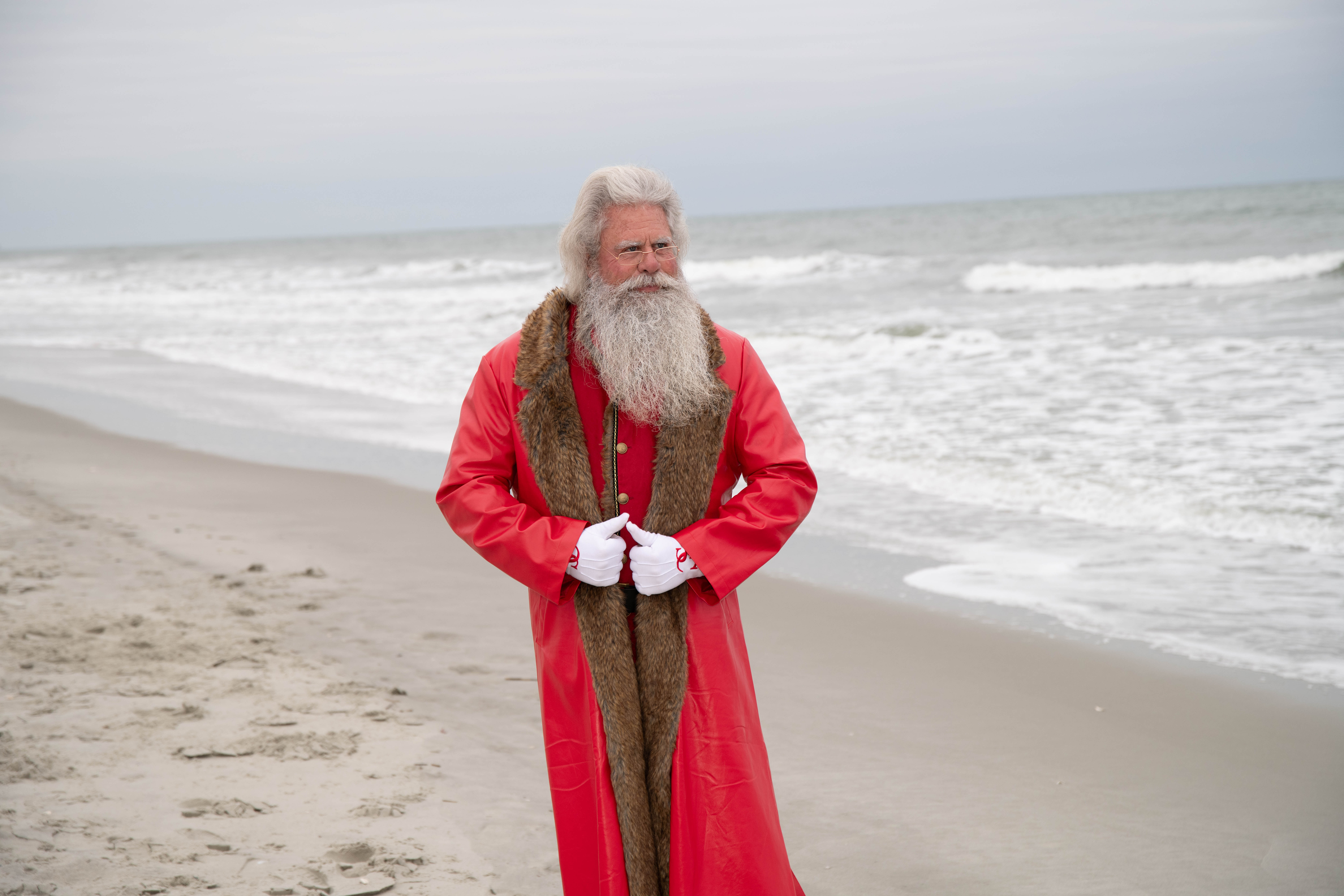 Santa Steve at a coastal festival