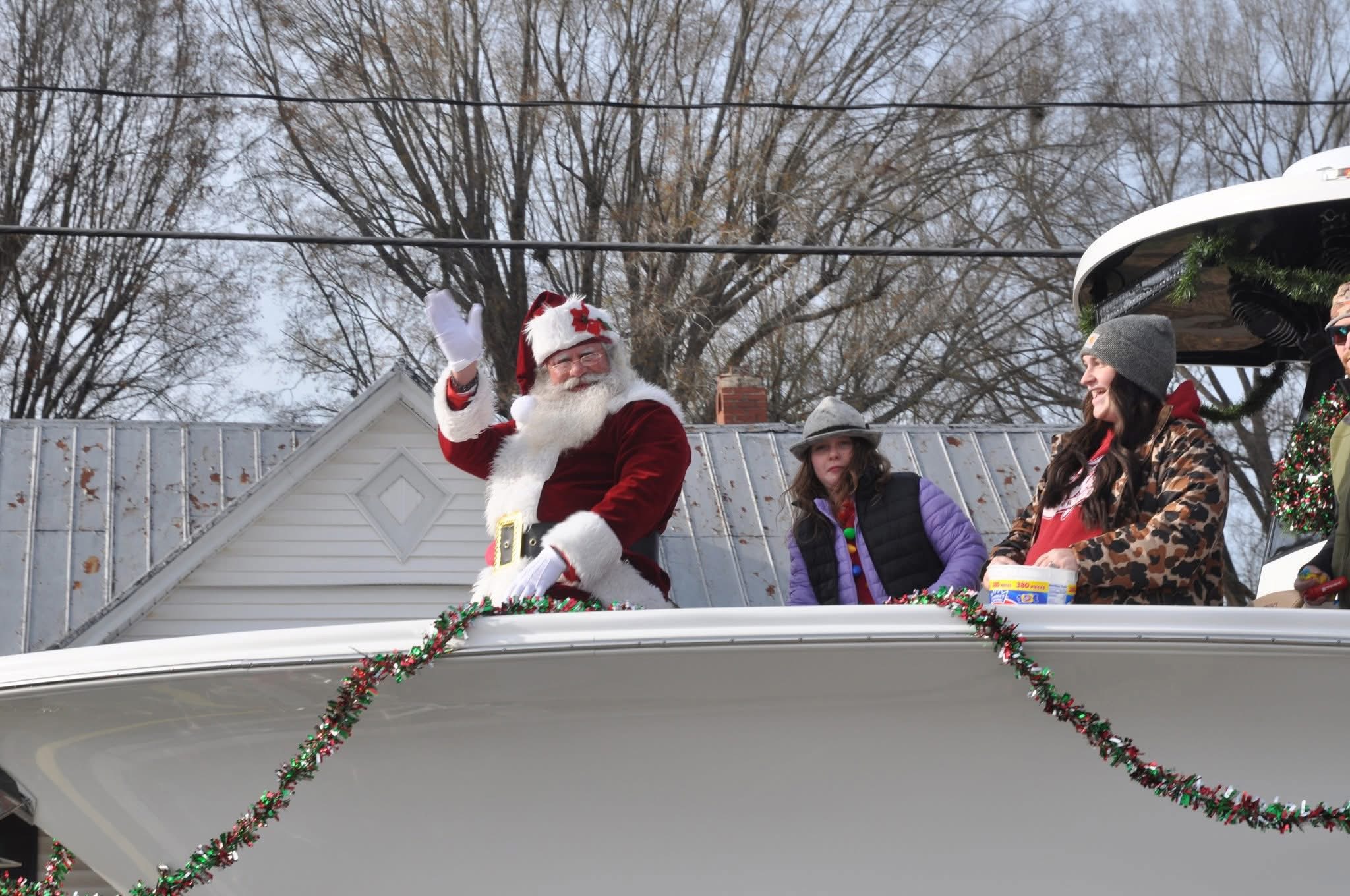 Santa Steve enjoying the seaside sun